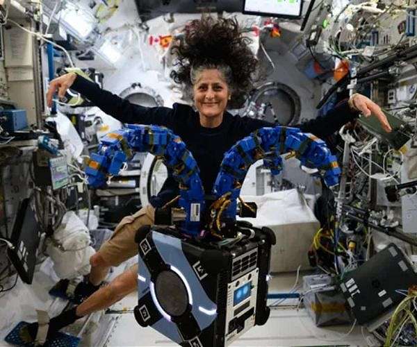 Stranded astronaut Suni Williams performs spacewalk at ISS