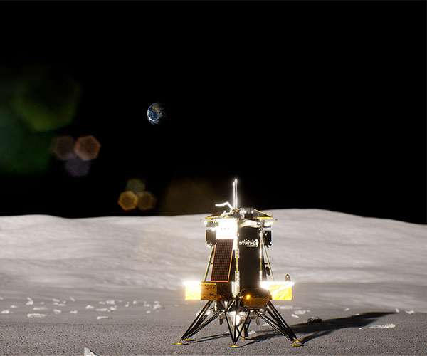 America returns spaceship to the Moon, a private sector first