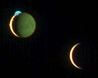 Two Moons Meet Over Jupiter