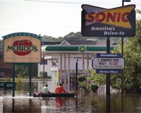 Flood ravaged Iowa drenched with more rain