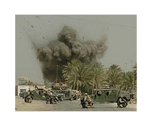 Baghdad road bomb kills Iraqi, wounds 2 Norwegians