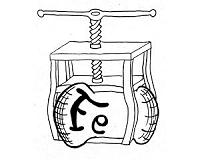 The strain allows to control the magnetic properties of individual iron atom