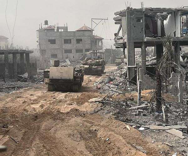 Gaza today: under debris and in darkness