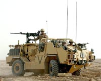 Britain bolsters forces in Afghanistan with new vehicles