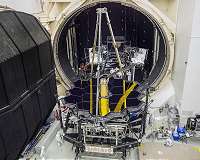 Webb Telescope emerges from Chamber A at JSC