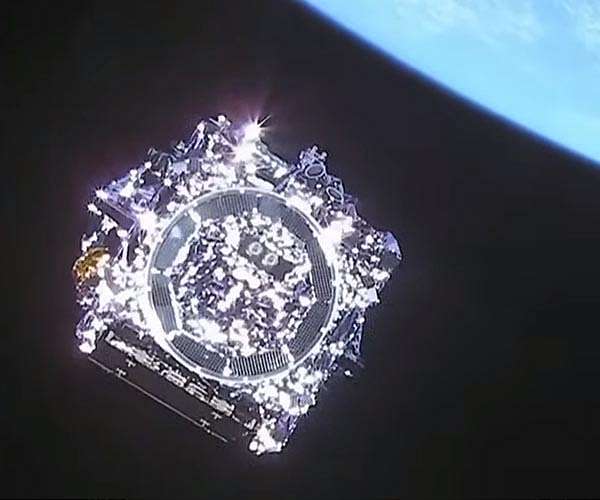 World's most powerful telescope blasts off into space