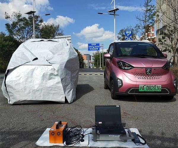 Thermal cloak passively keeps electric vehicles cool in the summer and warm in the winter
