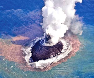 New volcanic island off Japan could be permanent, scientists say