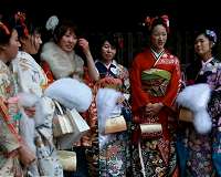 Hair today, hungover tomorrow as young Japanese come of age
