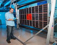 Solar Cells Tested on Flexible Array Design