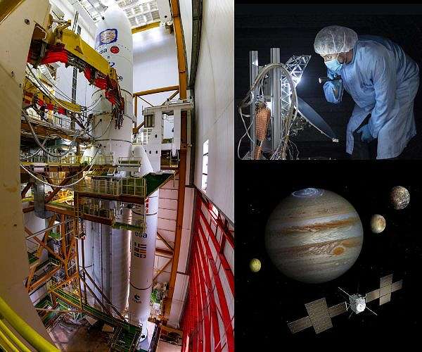 Europe's JUICE mission blasts off towards Jupiter's icy moons