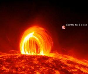 NASA's SDO Shows A Little Rain On the Sun