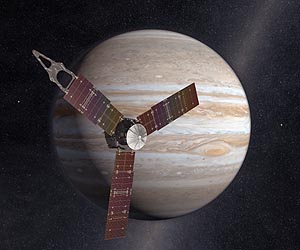 Juno slingshots past Earth on its way to Jupiter