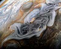 A dark and stormy Jupiter