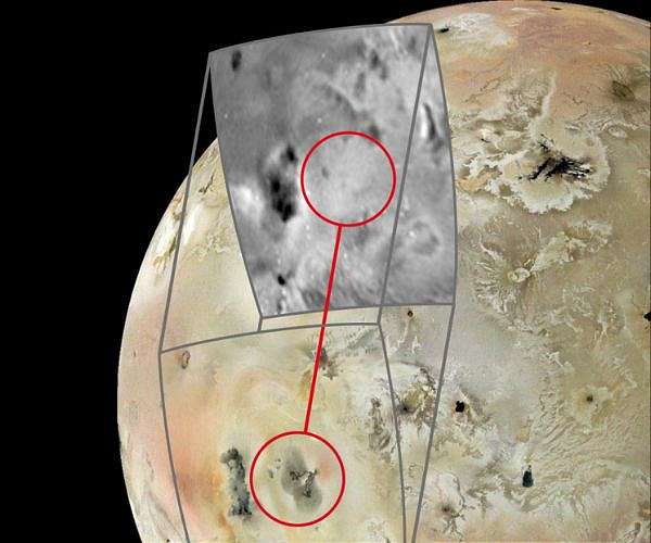 JunoCam identifies new volcanic feature on Io