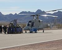 Unmanned K-MAX, Stalker aircraft collaborate to fight fire in demo