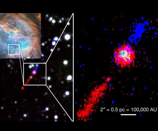 First extragalactic exoplanet disc spotted outside of the Milky Way