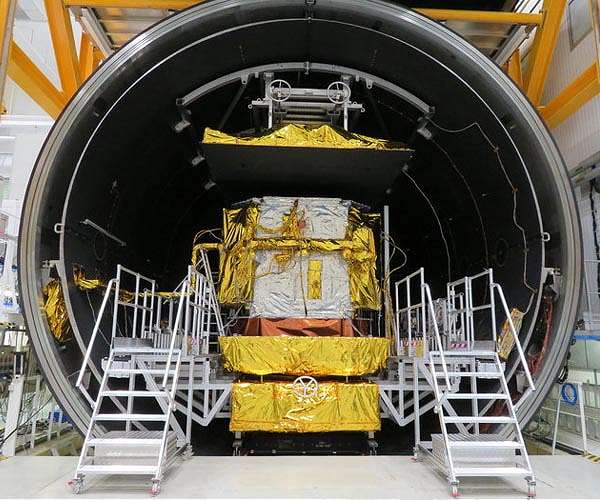 Eutelsat KONNECT VHTS built by Thales shipped to Kourou
