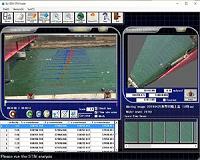 Measuring river surface flow with image analysis