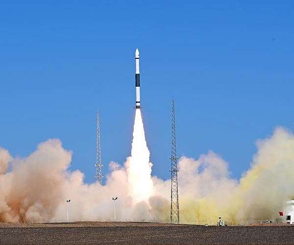 Rocket lifts four satellites into orbit