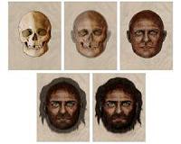 Blue eyes and dark skin, that's how the European hunter-gatherer looked