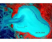 Unusual glacier flow could be first-ever look at ice stream formation