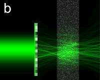 New shapes of laser beam 'sneak' through opaque media