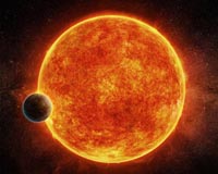 Rocky super-earth found in habitable zone of small red star