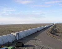 Newly dedicated observatory to search for gravitational waves