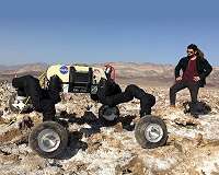 For climbing robots, the sky's the limit