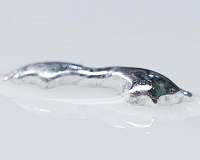 Terminator-like liquid metal moves and stretches in 3D space