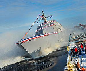 Lockheed Martin-Led Team Launches Future USS Milwaukee