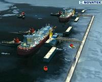 First LNG cargo ready to leave the Russian Arctic