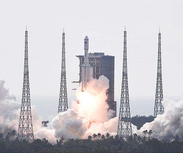China launches spacecraft carrying cargo for space station