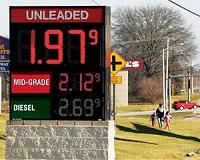U.S. gas prices spiking