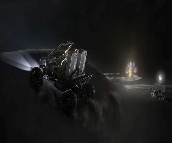 Rover prototype on Earth will pave way for Artemis V lunar surface travel