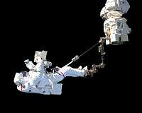 Astronauts complete Alpha Magnetic Spectrometer repairs during spacewalk
