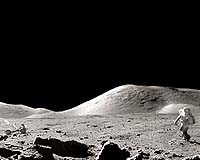Moonshine Can Reflect Lunar Composition