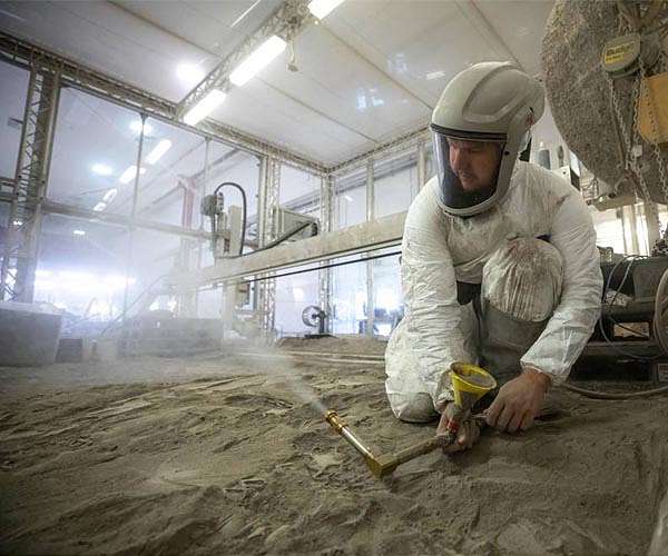 NASA benefits from Lunar surface simulant testing