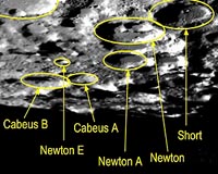 NASA Selects Target Crater For Lunar Impact