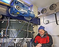 Lab Machine Helps Study Glacial Sliding Related To Rising Sea Levels
