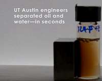Nanoparticles and magnets offer new, efficient method of removing oil from water