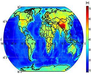Mapping the Moho with GOCE