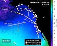 Higher levels of Fukushima cesium detected offshore