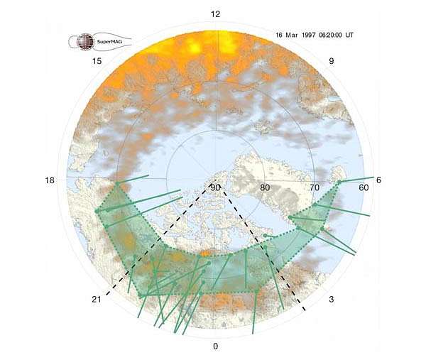 Algorithms inspired by social networks reveal lifecycle of substorms