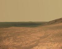 Opportunity at First Science Spot of its 10th Extended Mission
