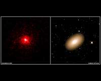 Heart of Lonesome Galaxy Is Brimming with Dark Matter