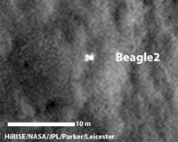 Lost and found in space: Beagle 2 seen on Mars 11 years on