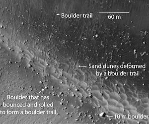 Mars rocks indicate relatively recent quakes, volcanism, on Red Planet