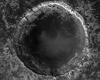 Layers Exposed In Crater Near Mawrth Vallis